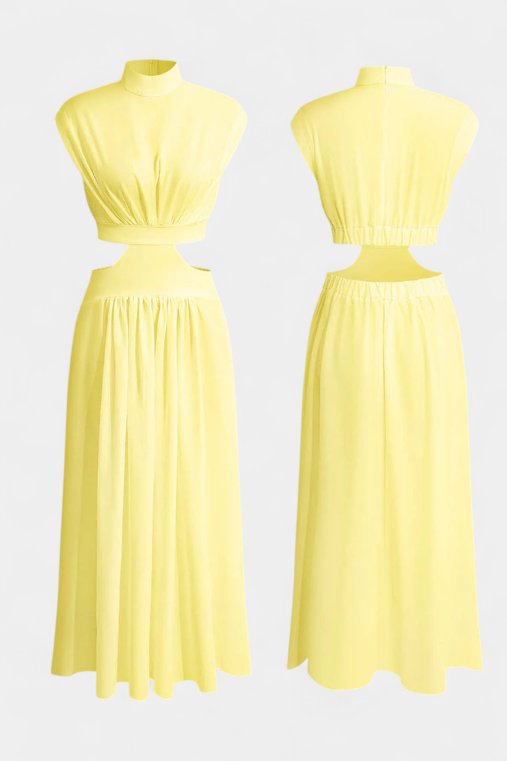 Jocelyn Conjunto de Vestido con Abertura Lateral