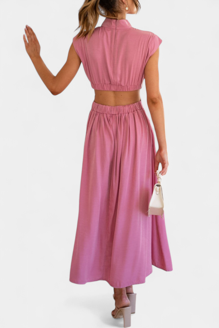 Jocelyn Conjunto de Vestido con Abertura Lateral