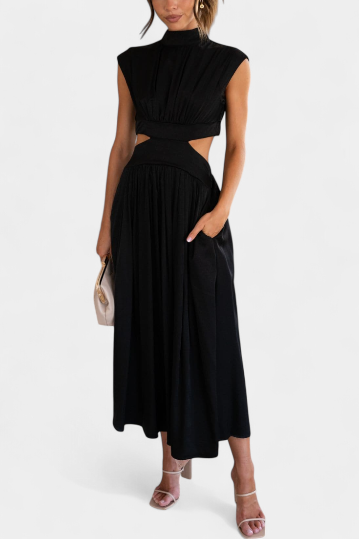 Jocelyn Conjunto de Vestido con Abertura Lateral