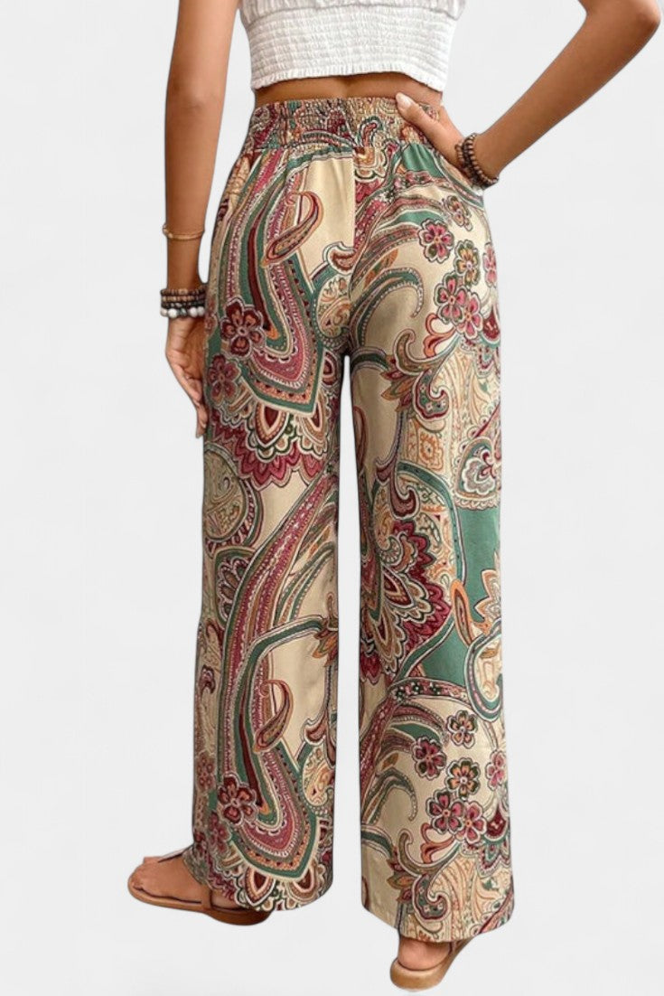 Vitoria - Pantalones de Verano de Pierna Ancha