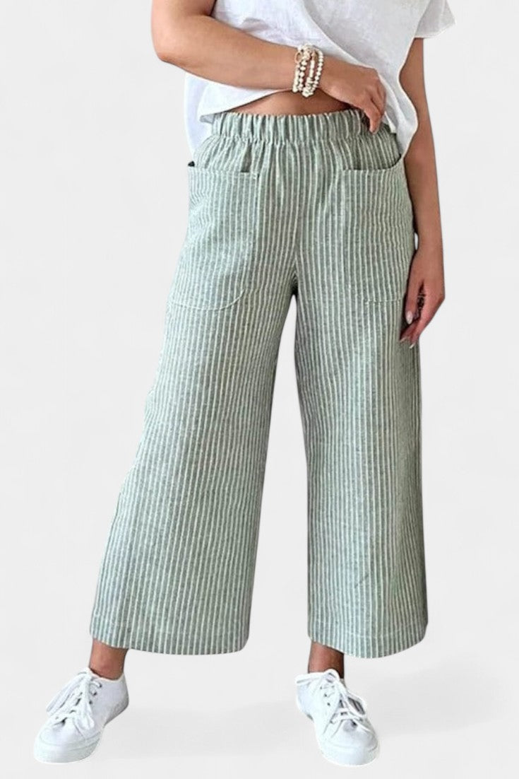 Lumiere - Pantalones Livianos de Corte Relajado