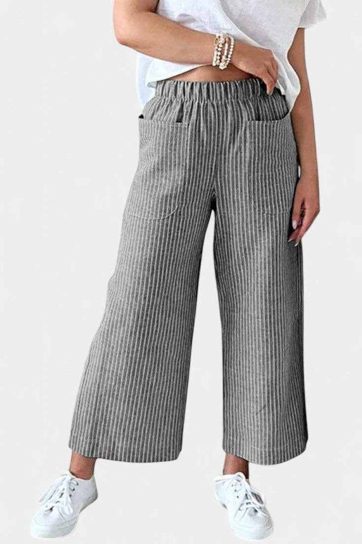 Lumiere - Pantalones Livianos de Corte Relajado
