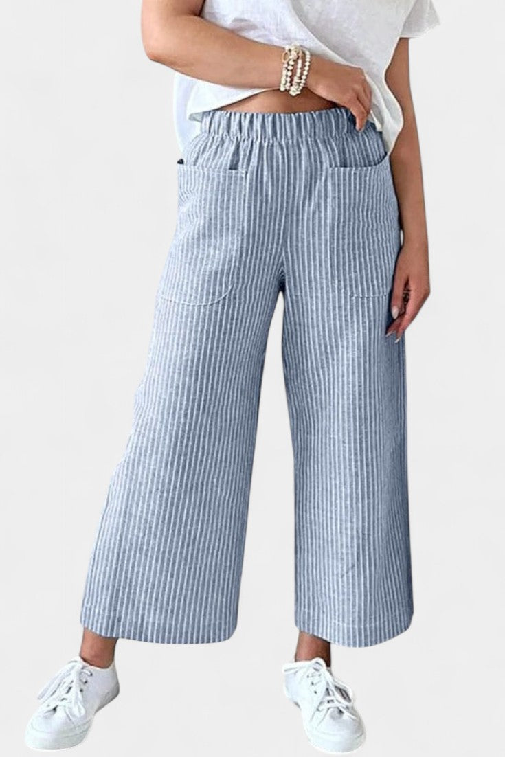 Lumiere - Pantalones Livianos de Corte Relajado
