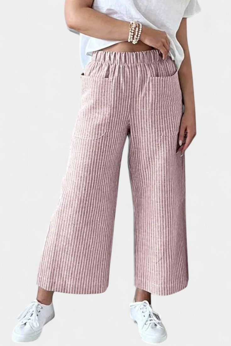 Lumiere - Pantalones Livianos de Corte Relajado