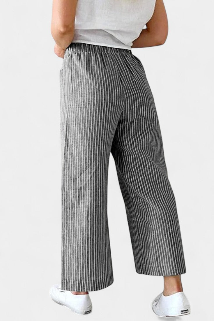 Lumiere - Pantalones Livianos de Corte Relajado