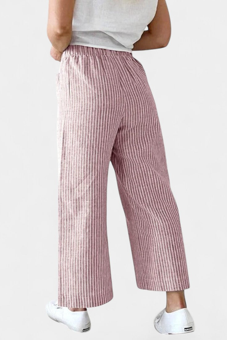 Lumiere - Pantalones Livianos de Corte Relajado