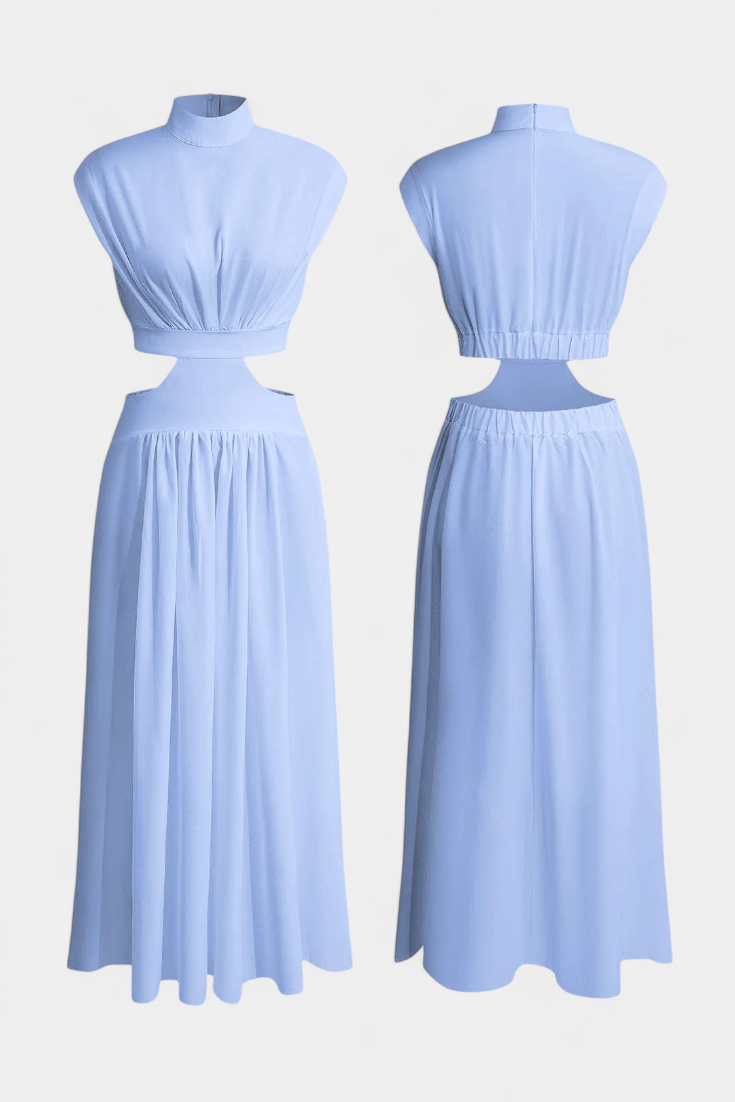 Jocelyn Conjunto de Vestido con Abertura Lateral