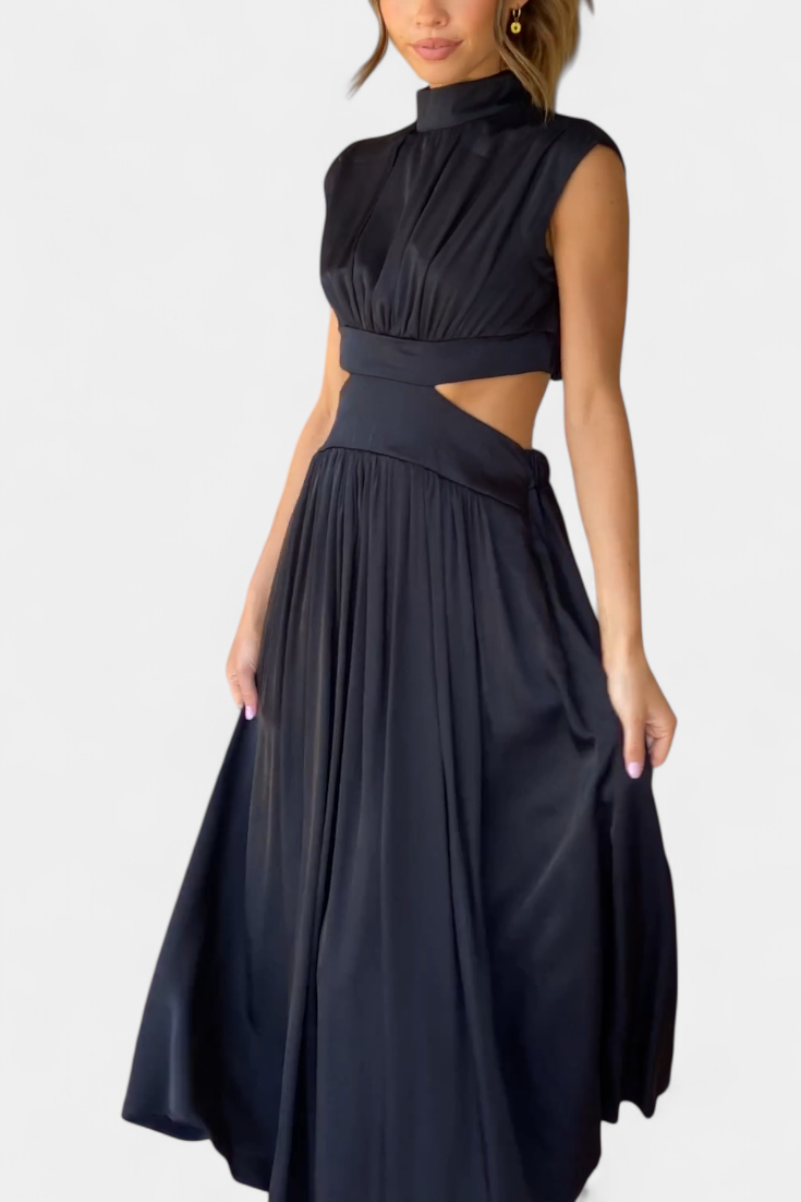 Jocelyn Conjunto de Vestido con Abertura Lateral